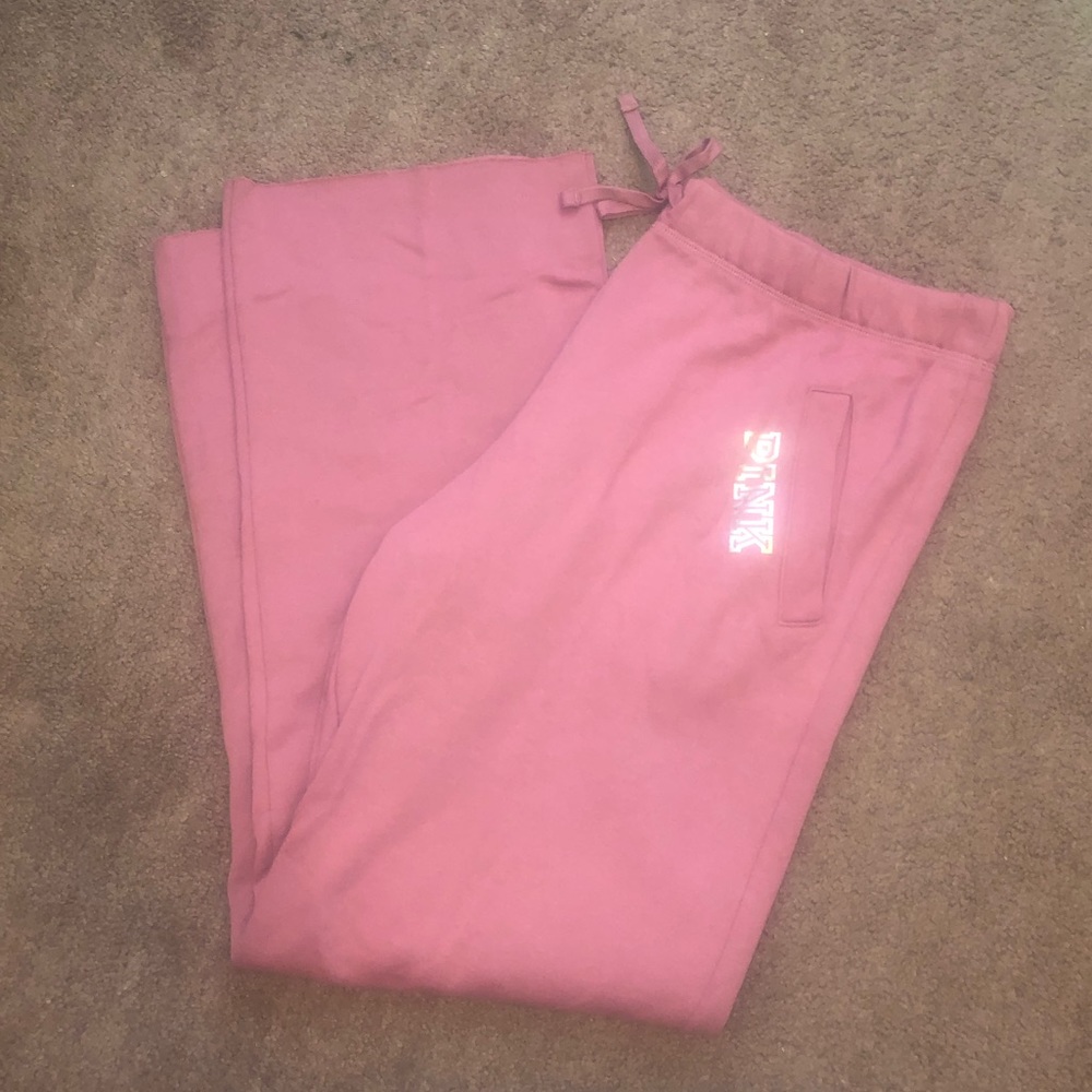 PINK VS Sweatpants NWOT Sz L